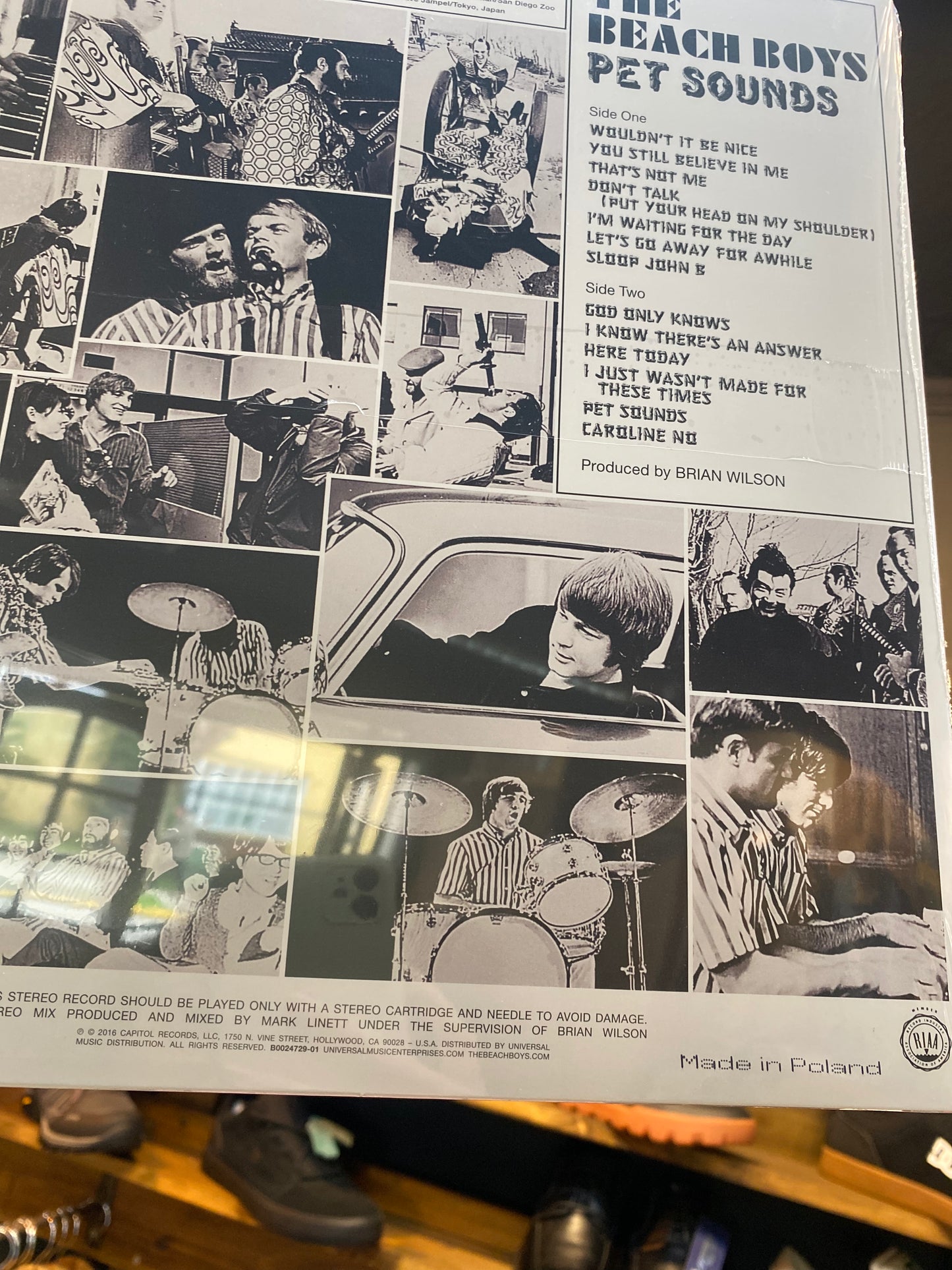 Vinilo LP The Beach Boys – Pet Sounds | Resuena Tienda