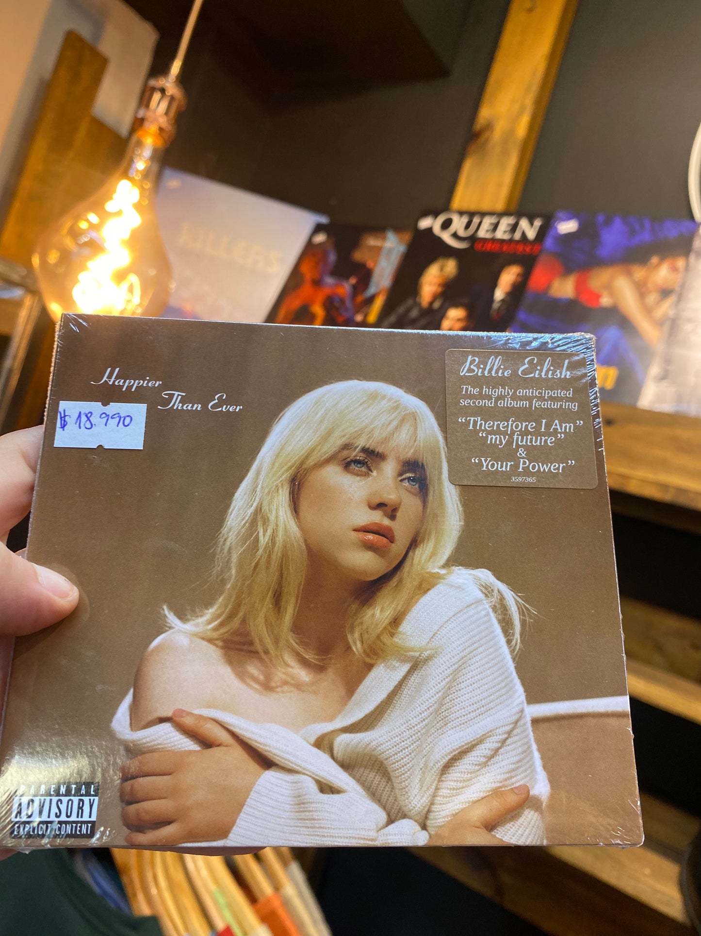 CD Billie Eilish – Happier Than Ever | Resuena Tienda