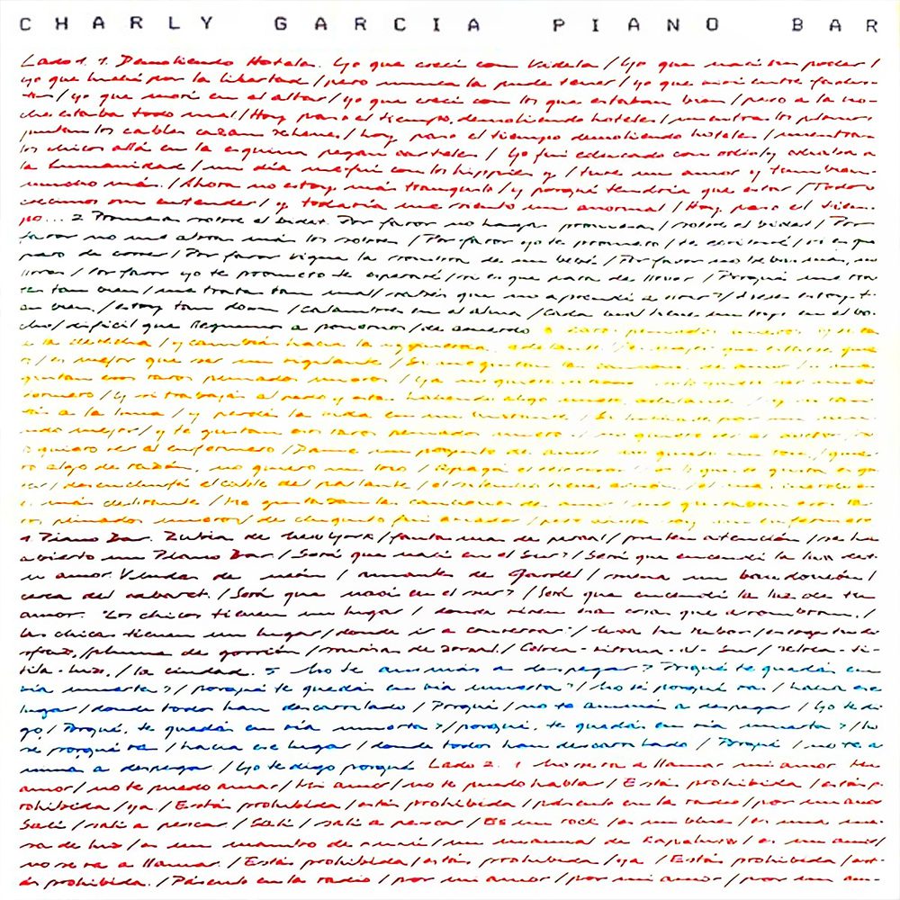 Charly García – Piano Bar | Vinilo LP | Resuena Tienda