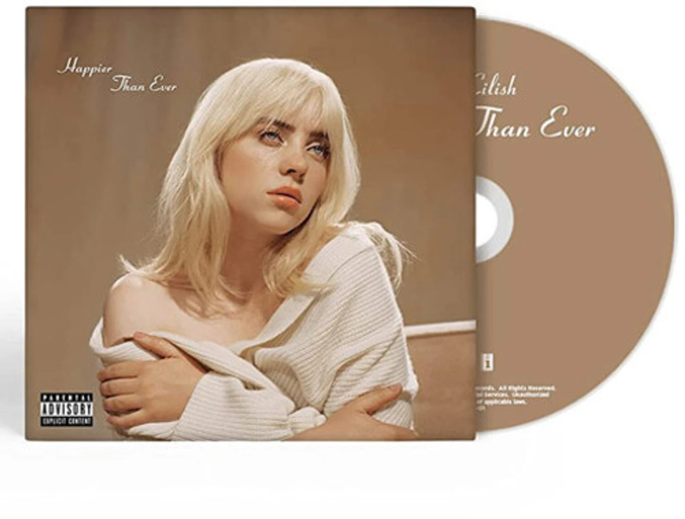 CD Billie Eilish – Happier Than Ever | Resuena Tienda