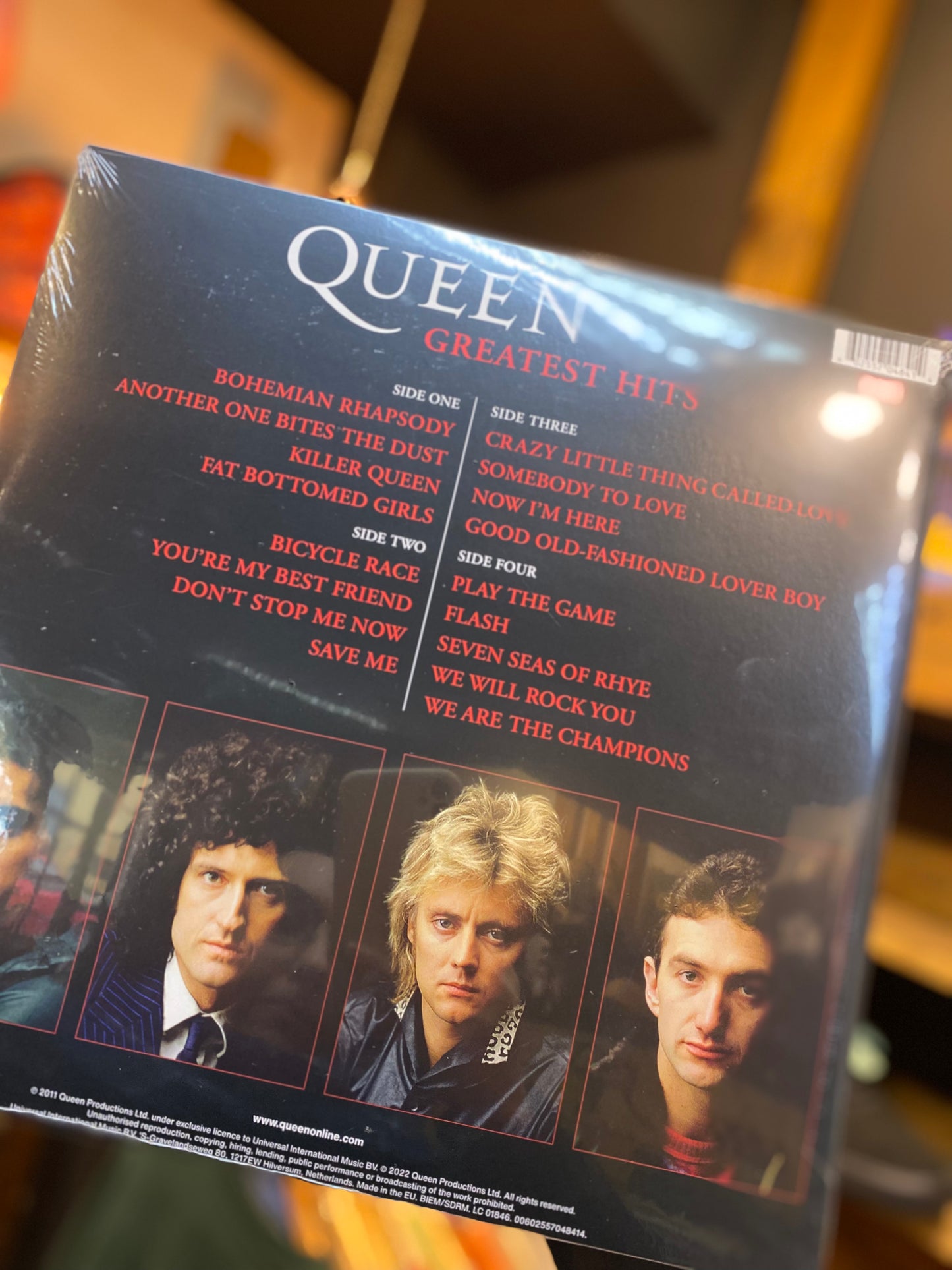 Vinilo 2LP Queen – Greatest Hits | Resuena Tienda