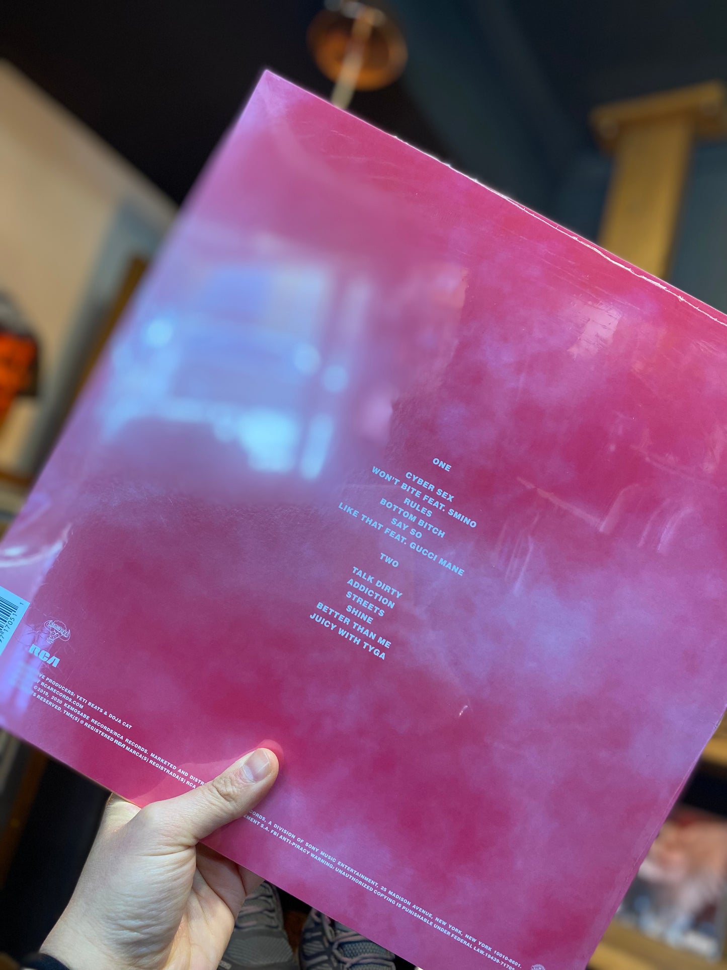 Doja Cat – Hot Pink | Vinilo LP Rosa | Resuena Tienda