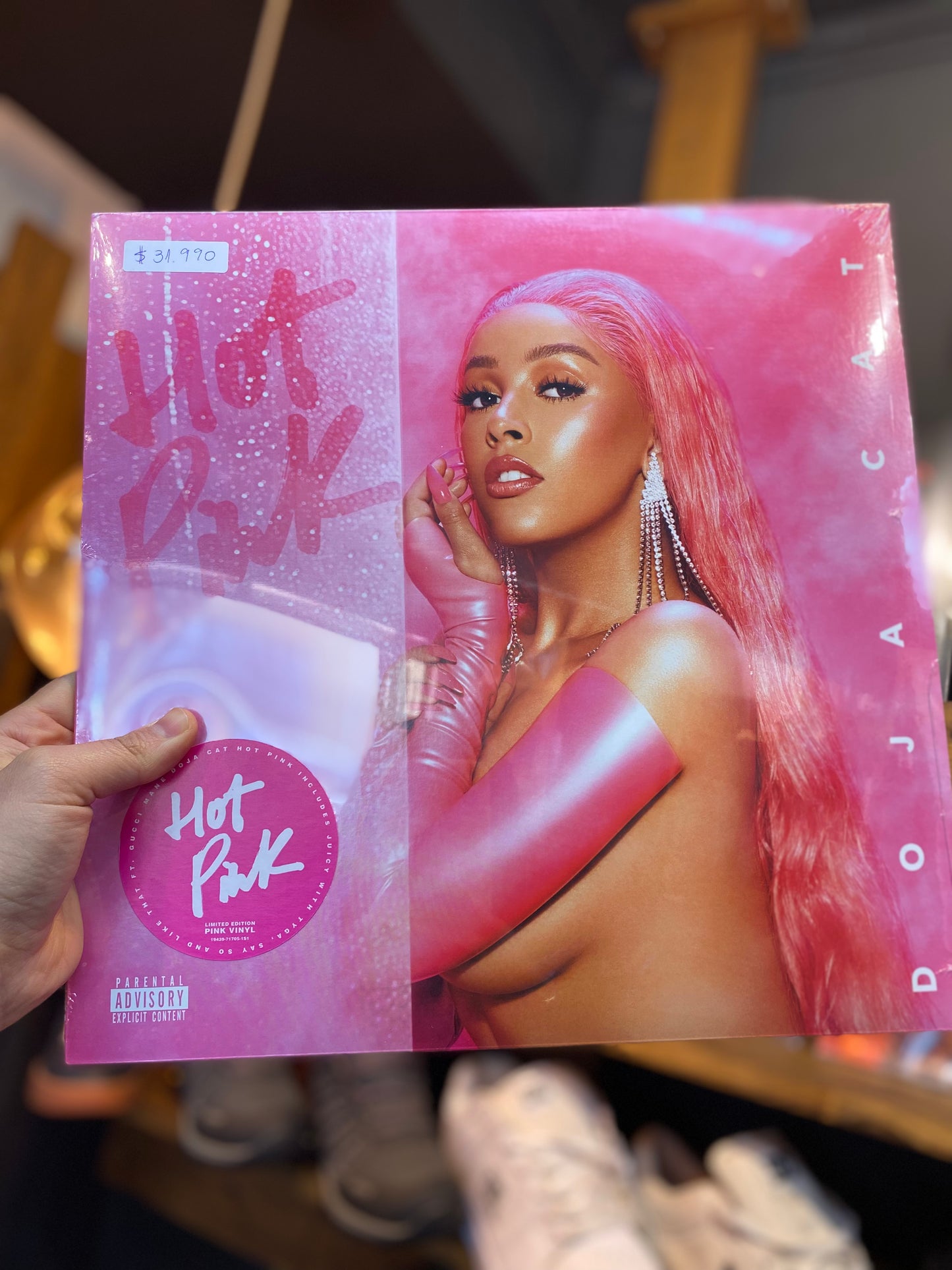 Doja Cat – Hot Pink | Vinilo LP Rosa | Resuena Tienda
