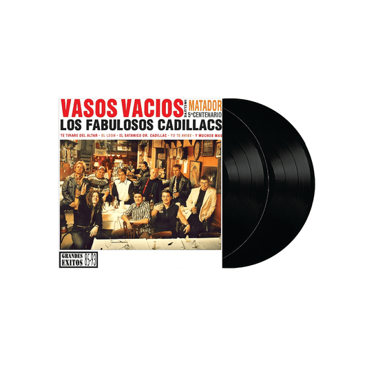 Los Fabulosos Cadillacs – Vasos Vacíos | Vinilo 2LP | Resuena Tienda