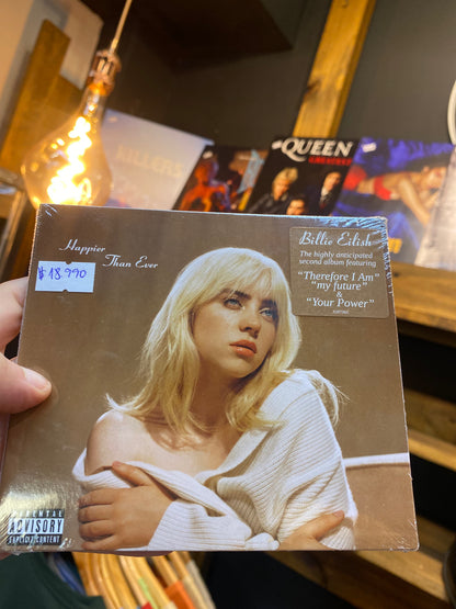 CD Billie Eilish – Happier Than Ever | Resuena Tienda