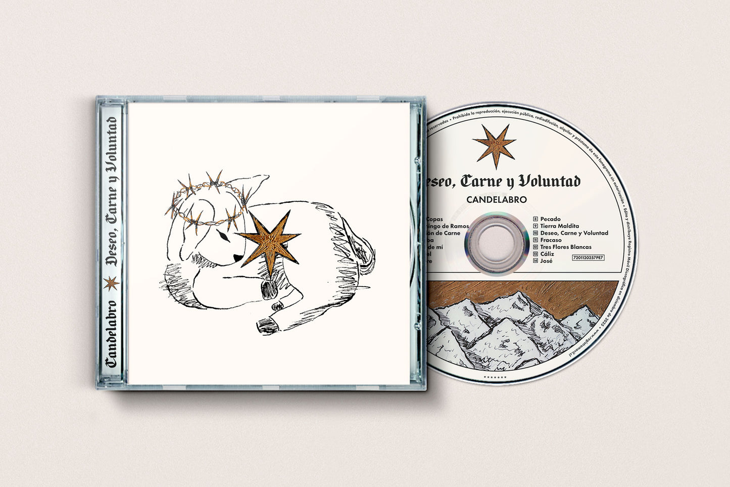 Carne, Deseo y Voluntad - Candelabro –  CD | Resuena Tienda
