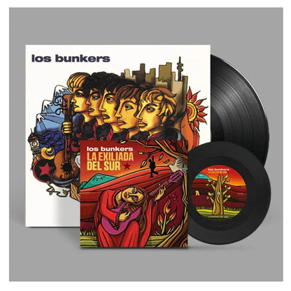 Los Bunkers – La Culpa + La Exiliada del Sur | Vinilo LP + 7” | Resuena Tienda