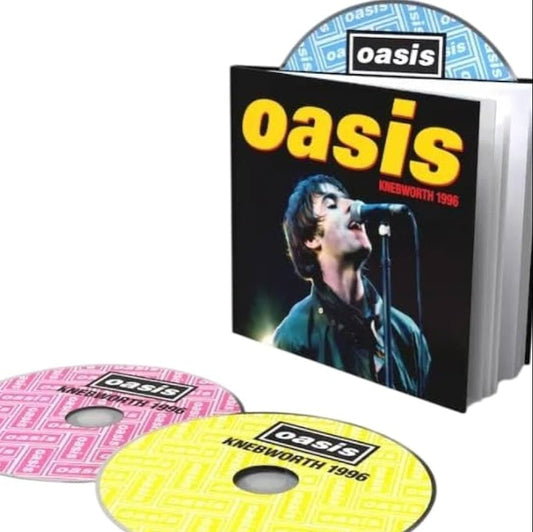 Oasis – Knebworth 1996 (2 CD + DVD, Ed. UK, 2021, Deluxe Edition) 🇬🇧✨