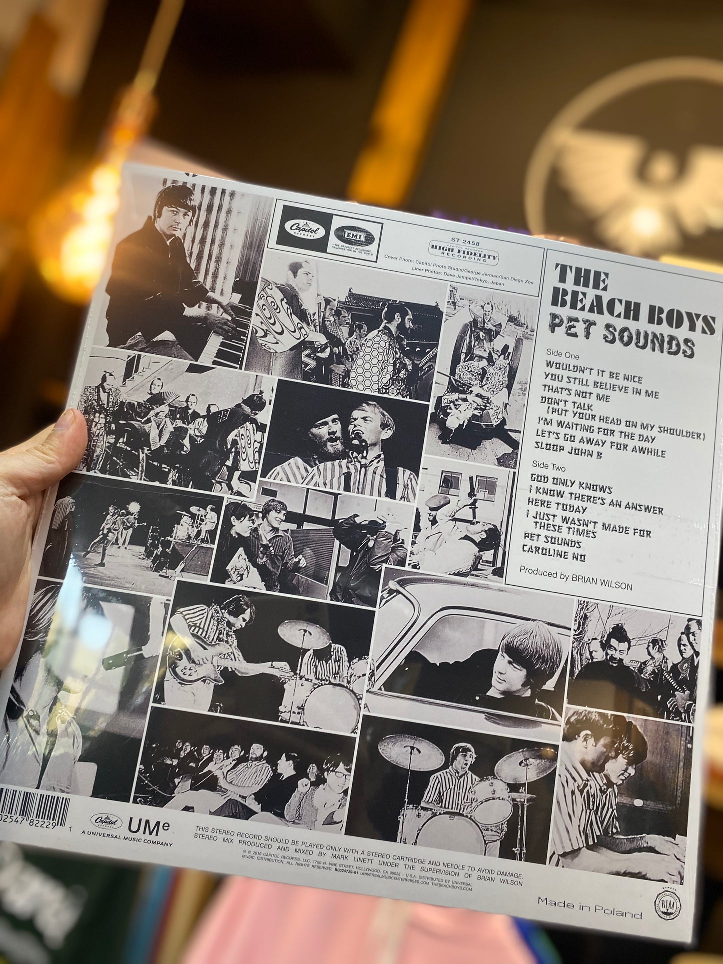 Vinilo LP The Beach Boys – Pet Sounds | Resuena Tienda